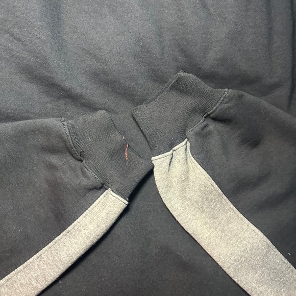 Harley Davidson Zip Up Sweatshirt Mens Large Black 2008 Motosports GP Quebec - Picture 11 of 13